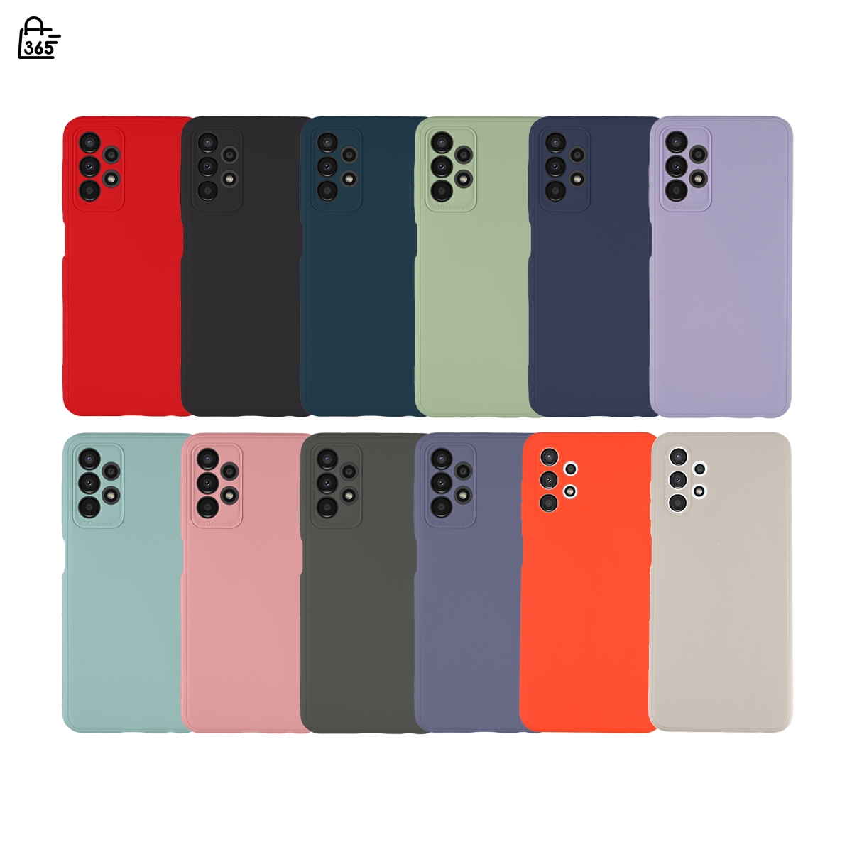 เคส Samsung Galaxy A13 4G เคสซิลิโคนนิ่ม กันกล้อง สีพาสเทล TPU หนา